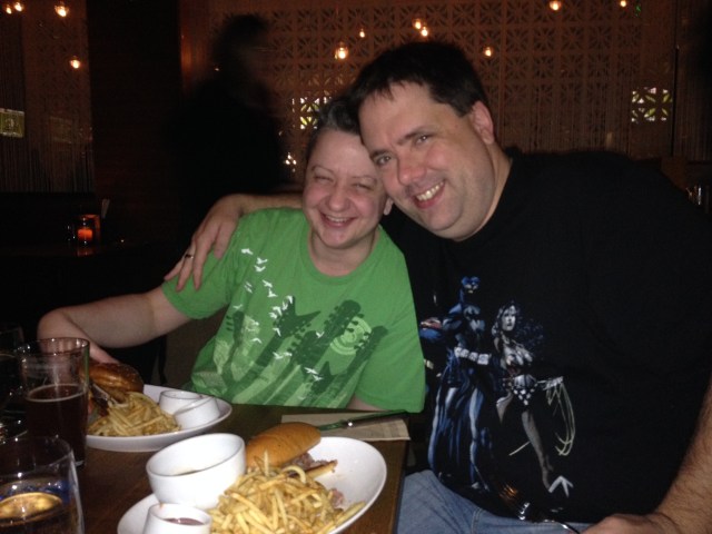 A picture of the two of us.