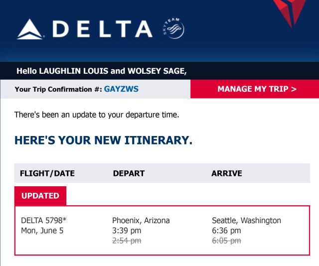 Last Minute Information about Your Trip